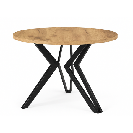 Stolik kawowy okrągły MILANO M13 styl loft
